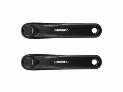 Shimano Steps – Pedalarmset FC-E6100 – 175 Mm – Sort – Uden Klinge