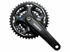 Shimano Crankset 8-speed Black