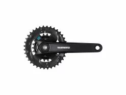 Shimano FC-M315-2 – Kranksæt Dobbelt Til 7/8 Gear – 36/22 Tands – 175mm