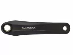 Shimano Alivio – Pedalarm 175mm Venstre – Sort – Til Octalink Krankaksel