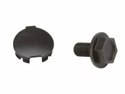 Shimano Steps – Bolt Og Støvdæksel Til Pedalarm – Sort – FC-E6000