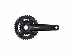 Shimano MT210 – Kranksæt Til 2 X 9 Gear – 46/30 Tands – 175mm Pedalarme – FC-MT210